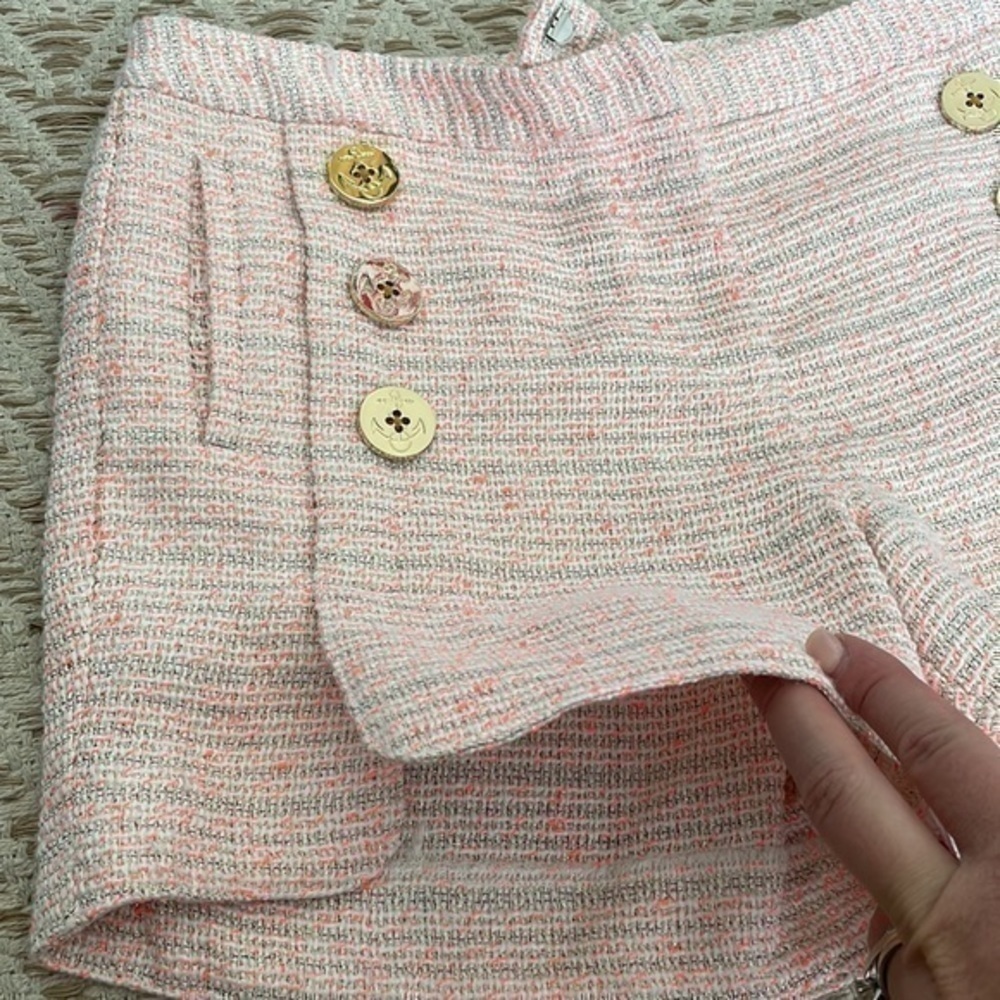 Julie Brown NYC size 6 tweed  shorts - Picture 5 of 8